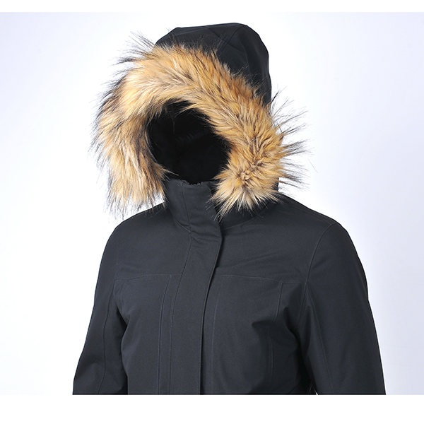 Women down jacket Long style