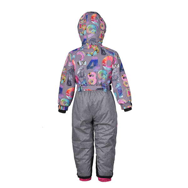 Children Ski Overall with Grey Pants