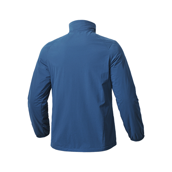 Light Men Fake down jacket with super stretch fabric