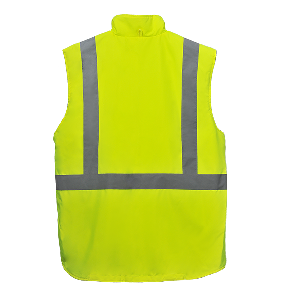 Workwear Vest F.Yellow color
