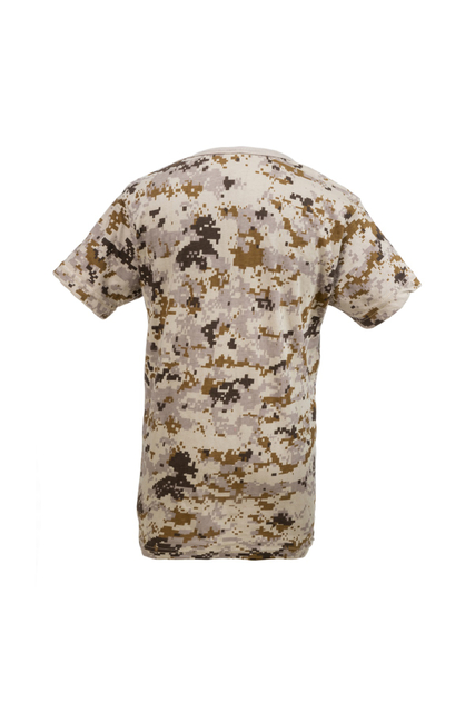 Crew-Neck T Shirt Round Neck Kid′ S T-Shirt with Camouflage Printing