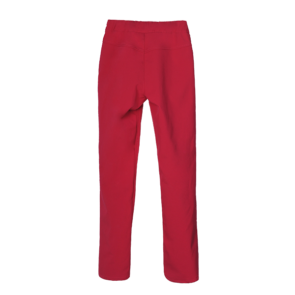 Red Women Stretch Trousers