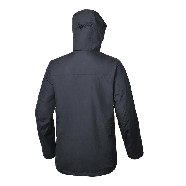 Black Windbreak Jacket