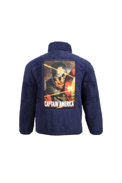 Light Weight 100% Polyester Sherpa Fleece Jacket for Kids